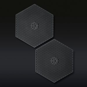 Hexclad_Trivets_Pair_Down_BLACK.jpg Silicone Trivet Set. 2-pk