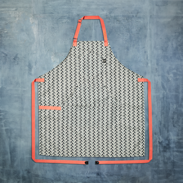 Eco Modern Apron (Hampton. Azure)