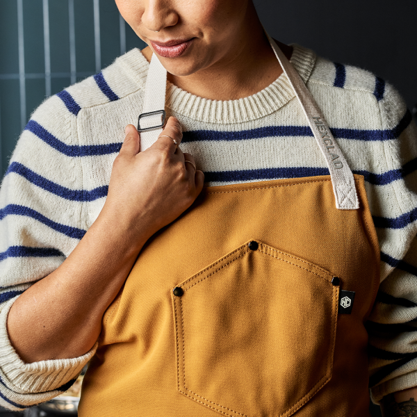 Mustard-2-1.png Eco Modern Apron (Mustard)