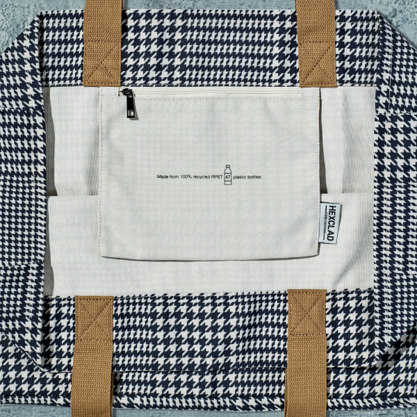 OnyxHoundstooth-3.png The Everything Everywhere Bag (Houndstooth-Onyx)