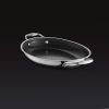 OvalRoastingPan1.jpg Hybrid Roasting Pan Set. 4-pc