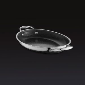 OvalRoastingPan1.jpg Hybrid Oval Roasting Pan. 9 x 12.5