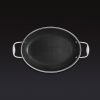OvalRoastingPan3.jpg Hybrid Oval Roasting Pan. 9 x 12.5