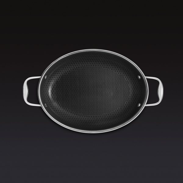 OvalRoastingPan3.jpg Hybrid Oval Roasting Pan. 9 x 12.5