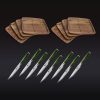 Steak_Knife_Bistecca_Plate_Set_16-pc_Green.jpg Steak Knife & Bistecca Plate Set. 16-pc (Green)