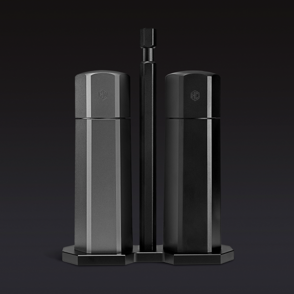 TableTopHexMills1-1.png HexMill Salt and Pepper Grinder Set