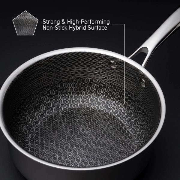 Hybrid Saucepan With Lid. 3-Qt